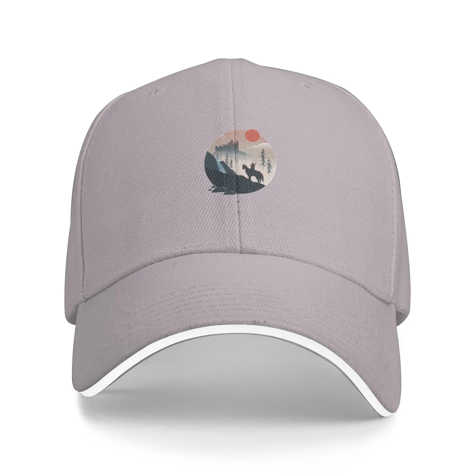 Hot Sale Geralt on the Ride Baseball Cap  Lightweight Mesh Cap  School Life Mesh Cap