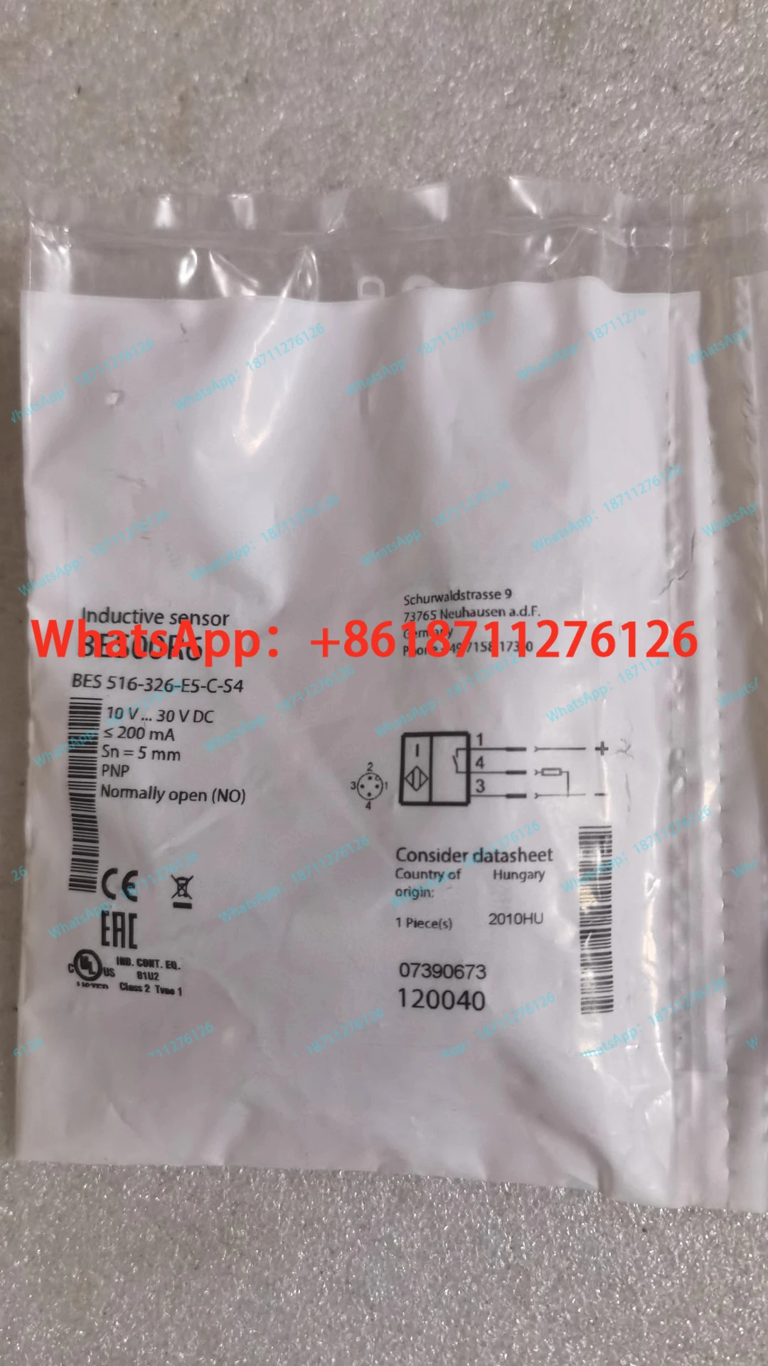 Brand new original genuine BES 516-326-E5-C-S4 BES00R6 in stock