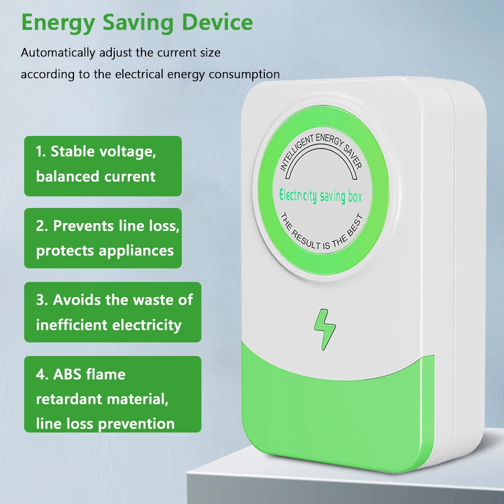 StopWatt Energy Saving Device Electricity Saving Box Save Electricity Energy Saver Electricity Saving Device for AC Refrigerator