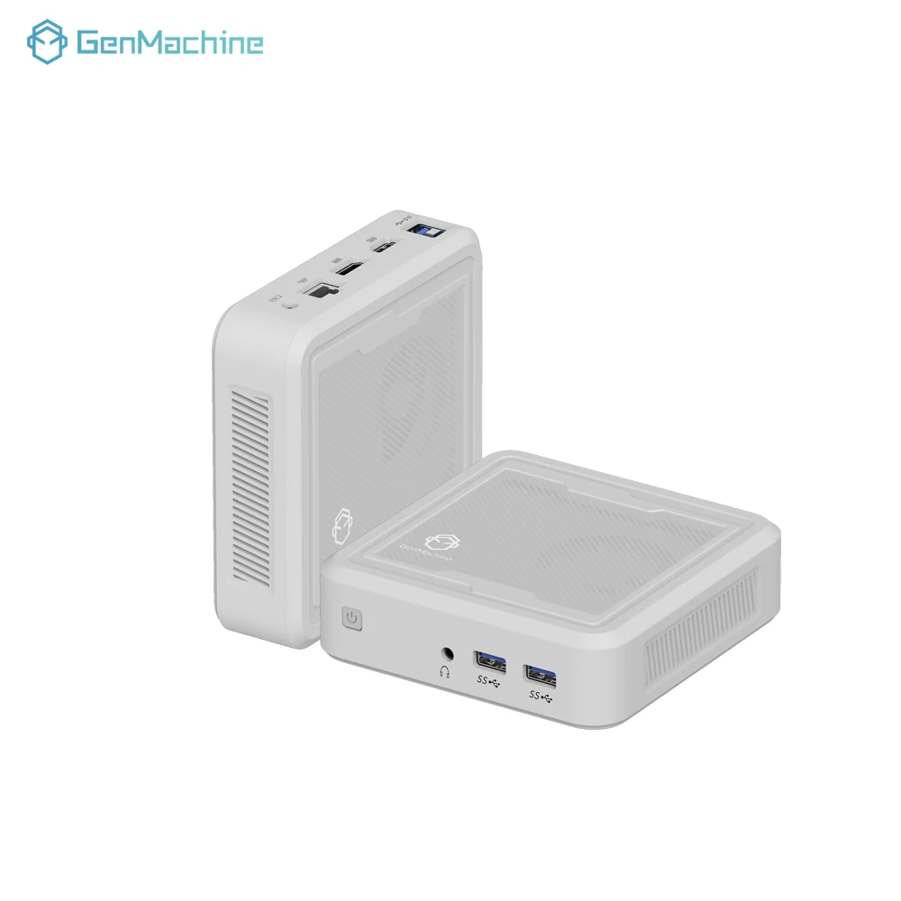 Genmachine AMD Li2000 2500U 2700U 3550H 3750H Mini PC Windows 11 DDR4 3200Mhz M..2 2280 NVME Wifi5 Bluetooth 4.2 PC da gioco