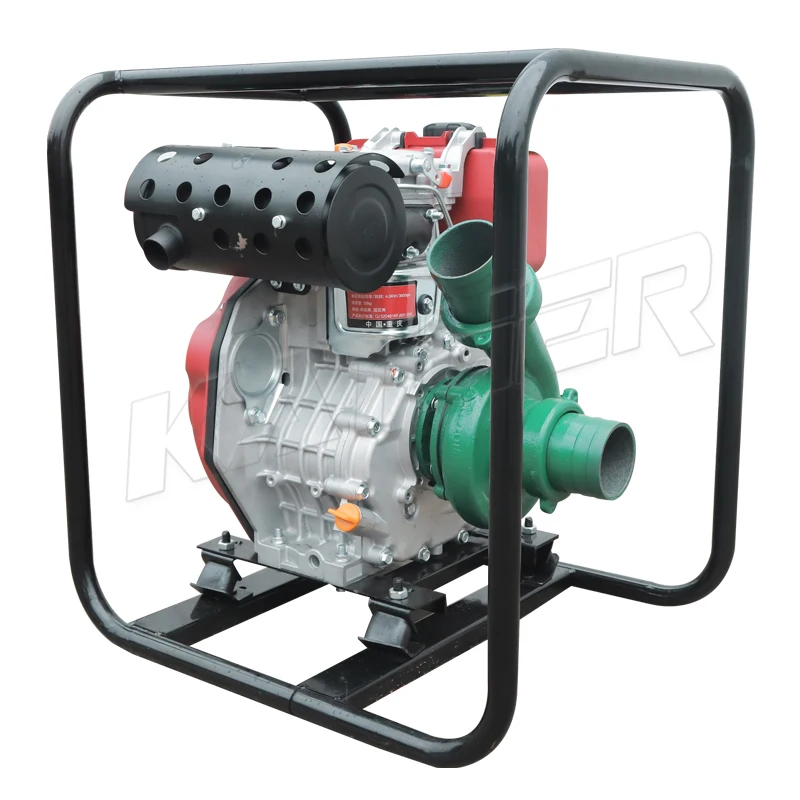 

13hp Diesel Engine Centrifugal Pumps Air Cooled High Pressure Water Pump For Garden Orchard Agricultural Irrigation 4inch Sizes