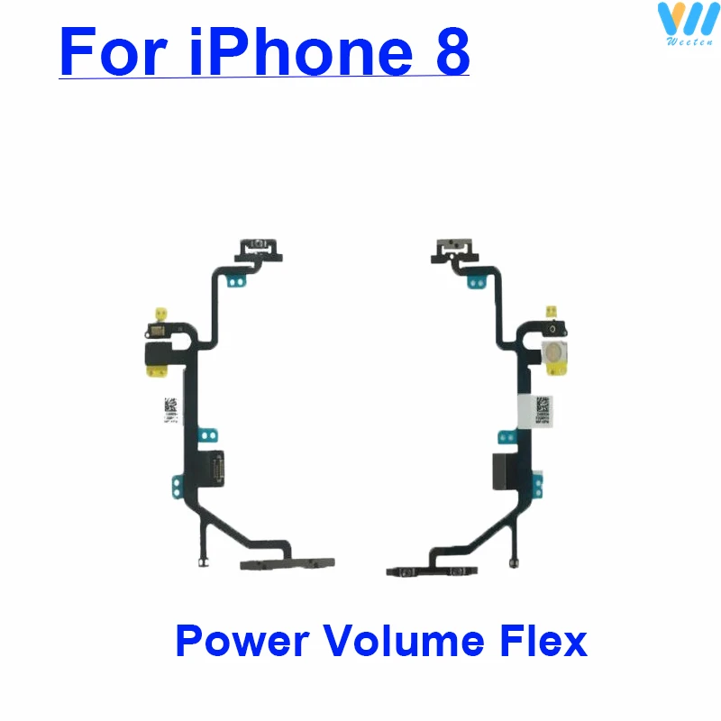Power Volume Flex Cable For iPhone 7 7Plus 8 8Plus /SE 2020 2022 ON OFF Power Volume Switch Side Key Flex Cable Repair Parts New