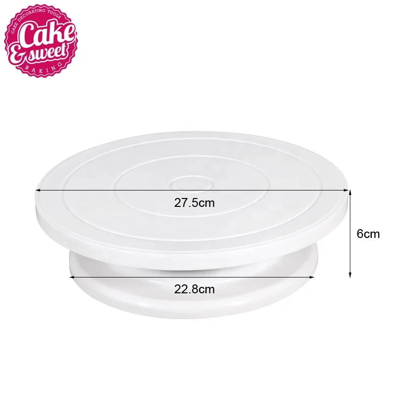Revol Stand Swivel Plate Kitchen Tools Bakeware Set Turning Table Cake Turntable Decorating for Baking