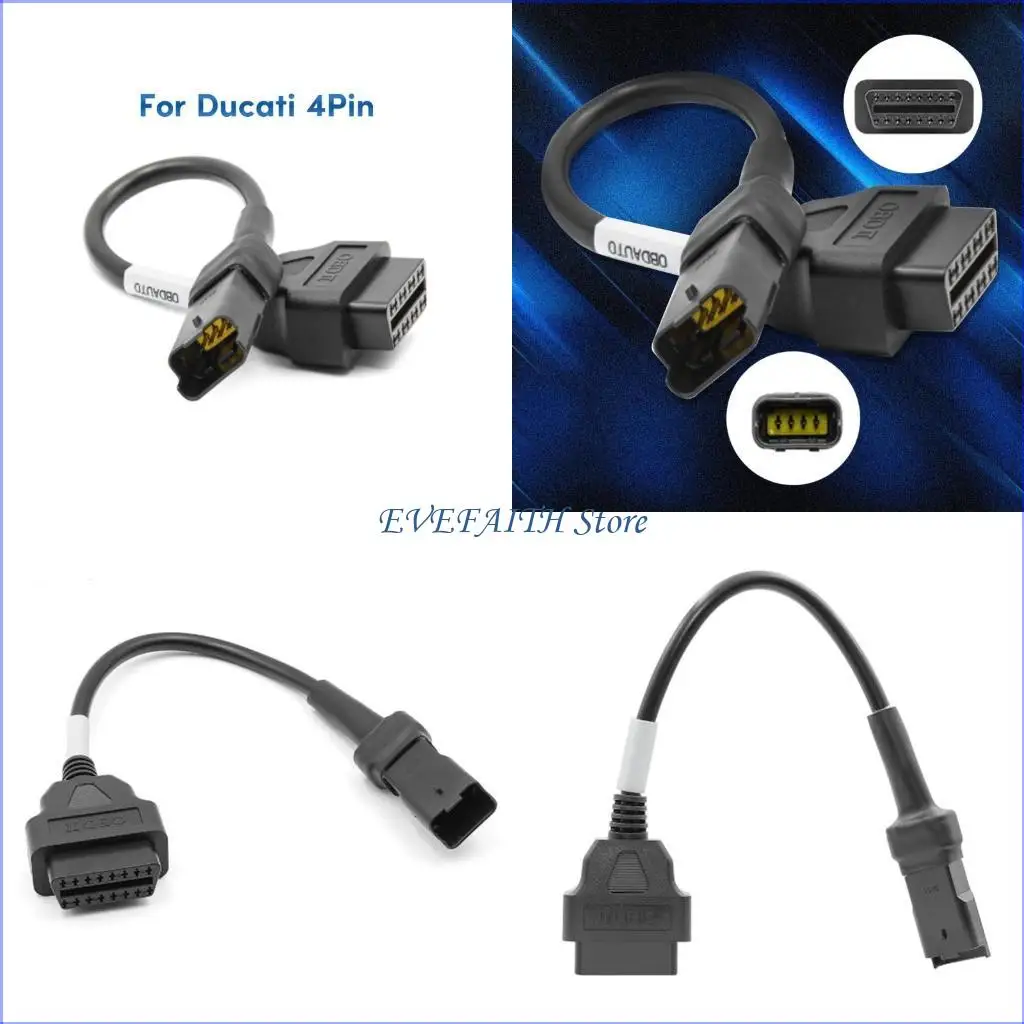 

124b obd2 -разъемы Диагностические кабели адаптер для диагностики неисправностей двигателя OBD2