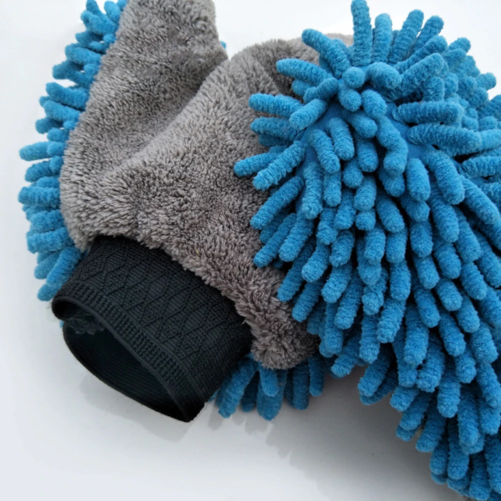 

Tool Coral Velvet Cleaning Gloves Work Multi-purpose Washable Dusting Scrubbing