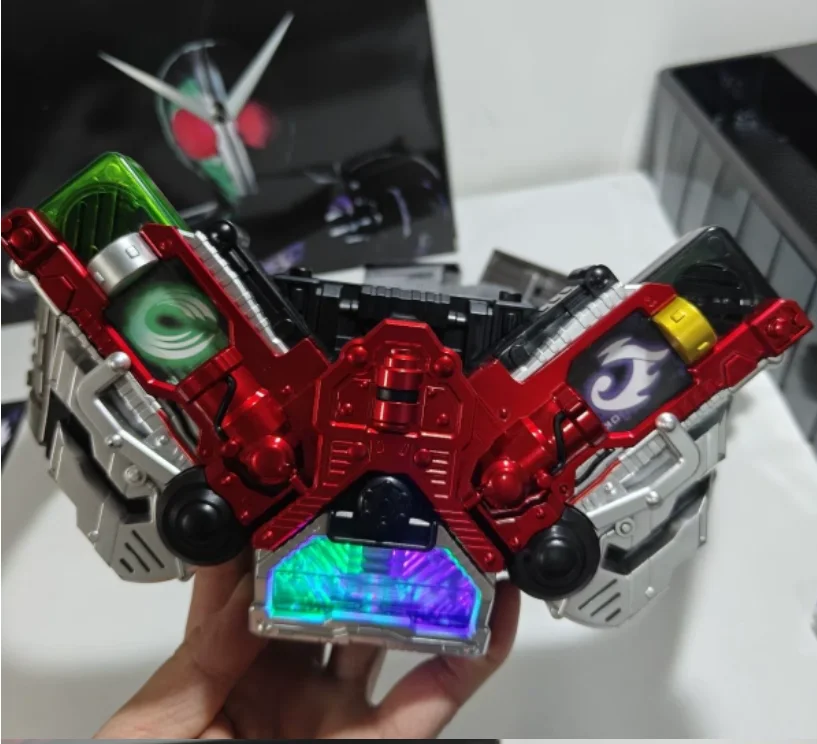

Limited Time Kamen Rider CSM W2.0 Infrared Linkage Belt Toy - Anime Action Figure Collectible Classic Series Ornaments for Fans
