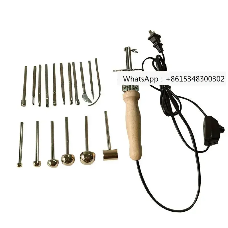 17 Heads Electric Fabric Flower Maker Artificial Flower Ironing Machine Fake Flower Making Tools Set NEW
