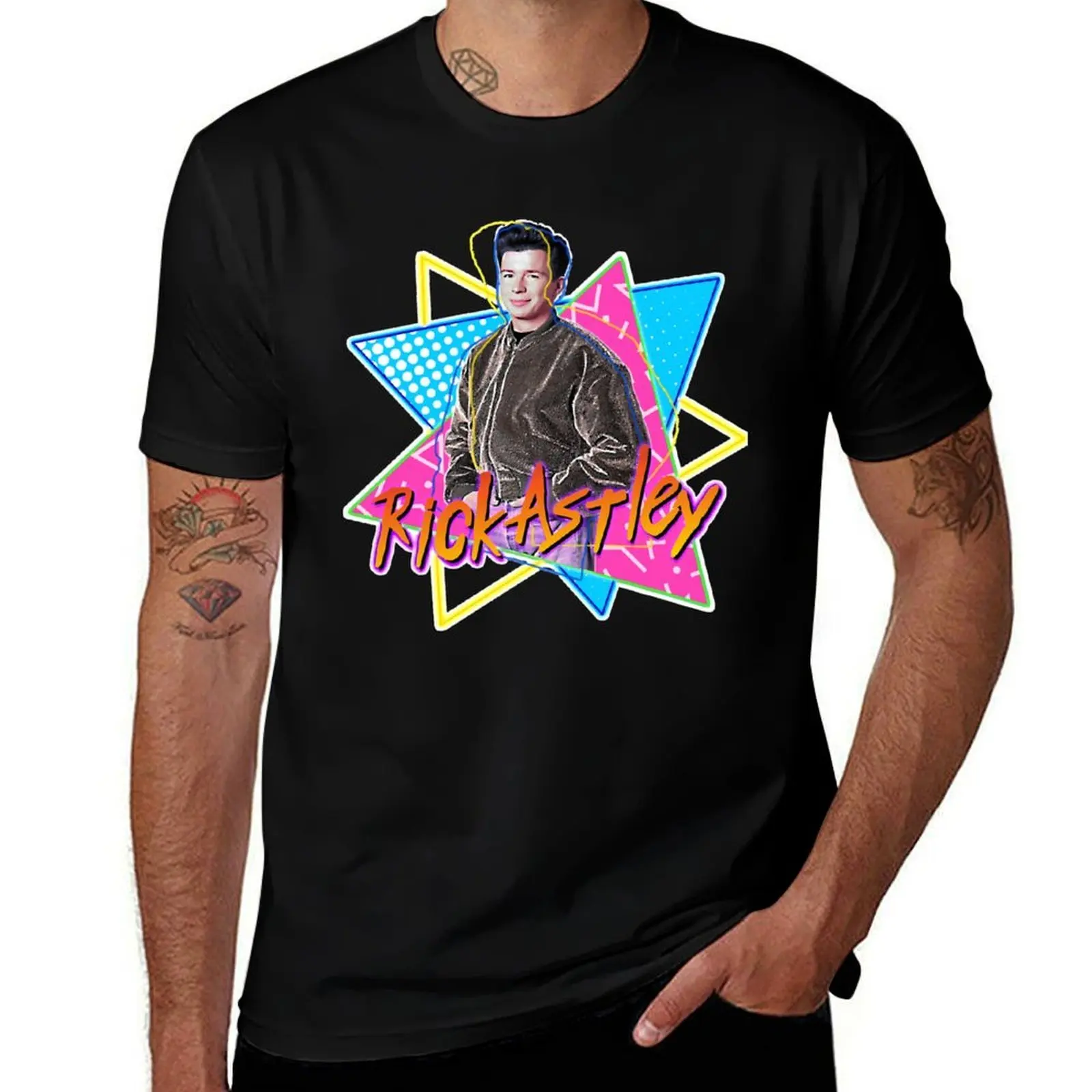 

Rick Astley Never Gonna Get Any Cooler FanArt Tribute T-Shirt t shirts for man graphic funny T-Shirt