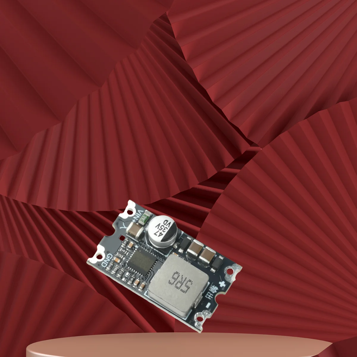 DC-DC وحدة محول فرق الجهد 6-35 فولت إلى 5 فولت 12 فولت 8A كفاءة عالية منخفضة الحرارة الجهد المنظم مجلس TVS حماية من درجة الحرارة الزائدة