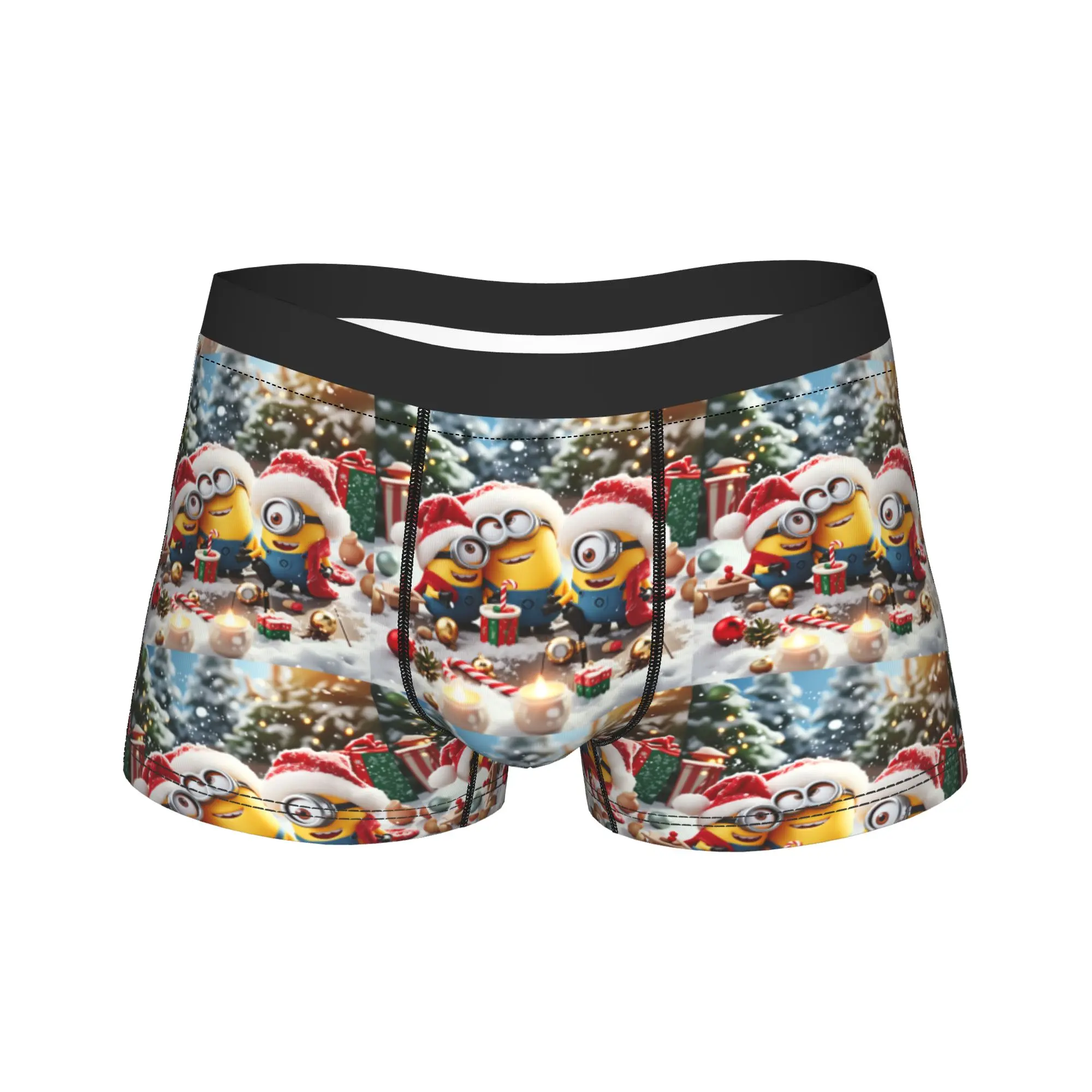 M-Minions Underwear Classic Panties Custom DIY Shorts Briefs For