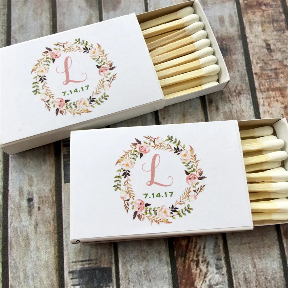 Match Favor Labels - Matchbox Favors - The Perfect Match - Match Made in Heaven - Match wedding or shower favors