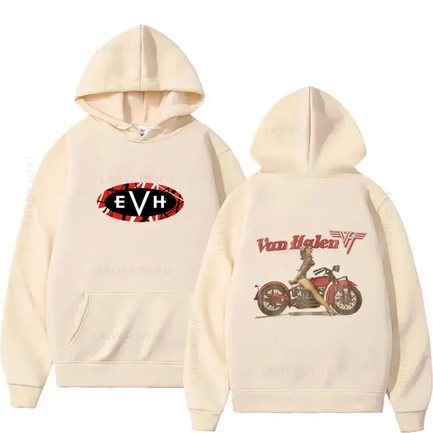 Eddie Van Halen Est موضوع الرسم هوديس ، أساسيات الرجال هوديي ، ملابس رجالية ، قميص مقنعين ، الخريف ، جديد