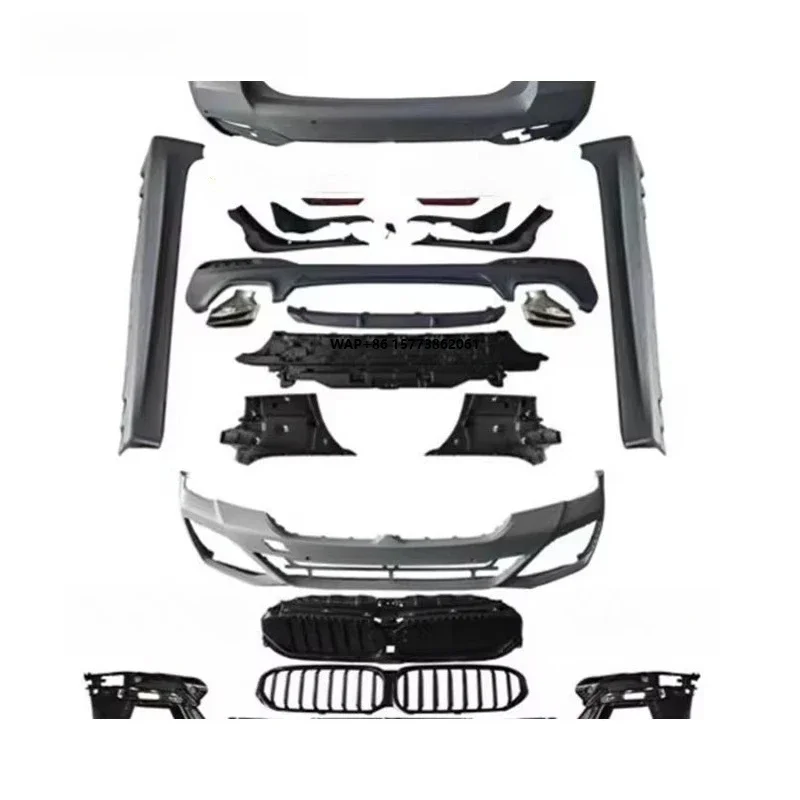 Car Parts Car Bumpers Suitable for 18-20 model 5 Series G30 modification: early stage modifications for later MT models