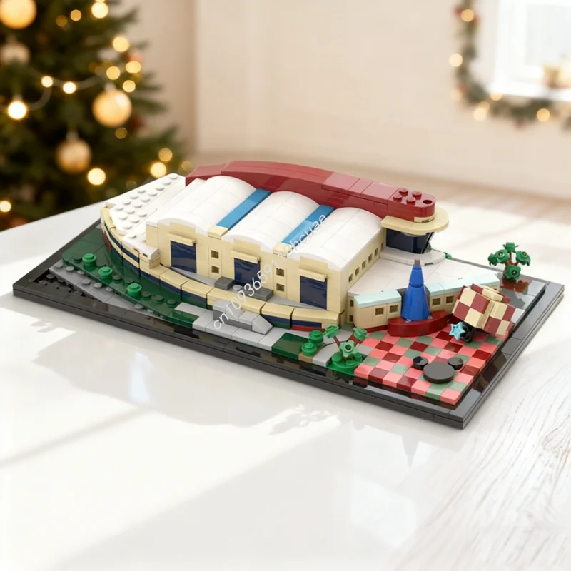 

645pcs MOC Walt Disneieny Animation Studios Model Building Blocks Christmas Gift Architecture Toys Idea Education Brick Birthday