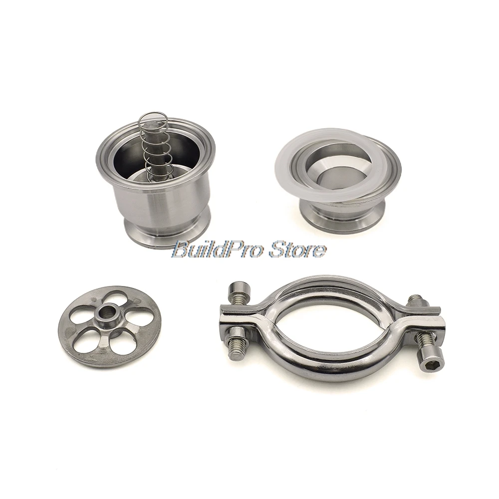 Sanitär-Tri-Clamp-Rückschlagventil – SS304/316L, hochdichtend, vertikal, rückschließend, für 19–102 mm (1,5–4 Zoll), zum Brauen von Milchprodukten, klein, gewerblich – Detail 5