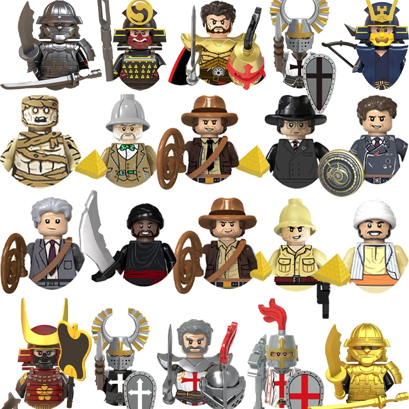 

Medieval Knight Building Blocks Snow White TV3001-TV3010 Mini Figures Minifigures Toys Bricks Gifts For Children Adults