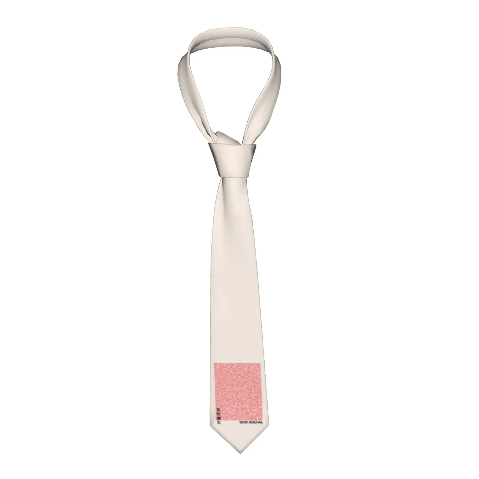 Classic Yayoi Kusama Germination Necktie for Men Silk  Party Neck Ties