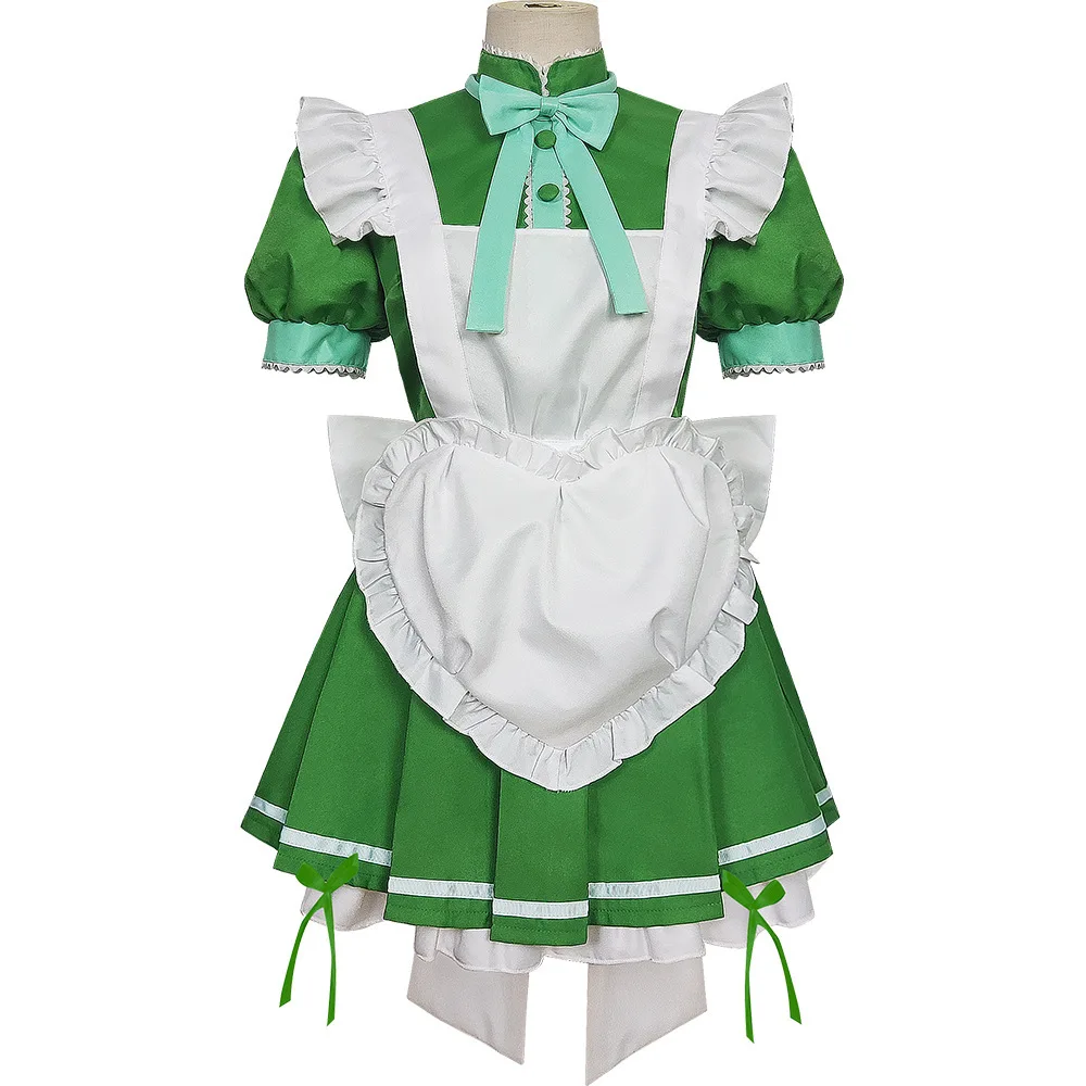 Aizawa Minto Momomiya Ichigo Akira Mizuki Rinrin Fujiwara Zakuro Cosplay Maid Costume Anime Tokyo Mew Mew Dress Role Play Outfit