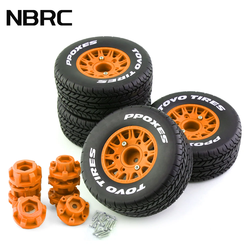 

2/4PCS 113MM Tyre Wheels Short Course Truck Tires for 12MM 14MM 17MM ARRMA Traxxas HSP Tamiya HPI On-road Vehicle Short Truck