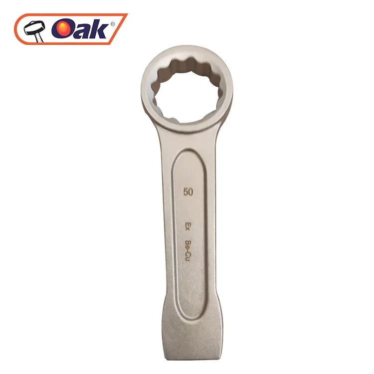 Non Sparking Tools Beryllium Copper Striking Box Wrench 50mm