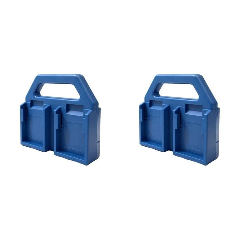 N96R 2X Tool Battery Rack Bracket Workshop For Makita 18V Lithium Battery Portable Storage Bracket And Handheld Rack