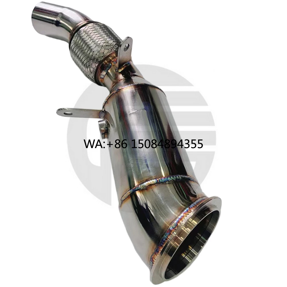 

Car Exhaust Stainless Steel System Downpipe for N20 F10 F18 5 Series Sleeve Interface Accessories Valvetronic Remote Control