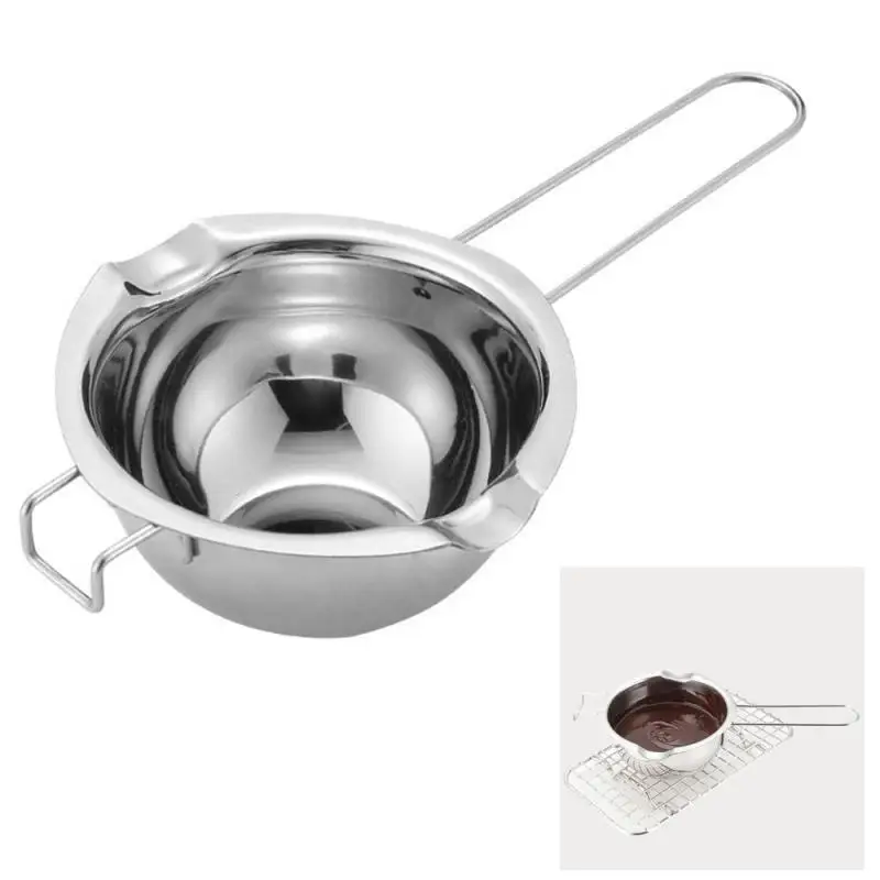 Chocolate Melting Pot Long Grip Ease Of Use Multi-functional Durable Convenient Pastry Cooking Utensils Furnace Trend Popular