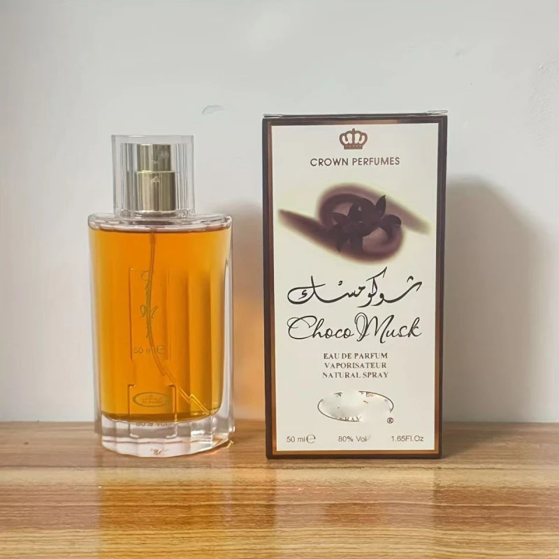 2025 Al-Rehab Choco Musk Eau De Parfum Spray para Colonia De Mujer 1,65 onzas Spray De larga duración elección De lujo para regalos De amantes
