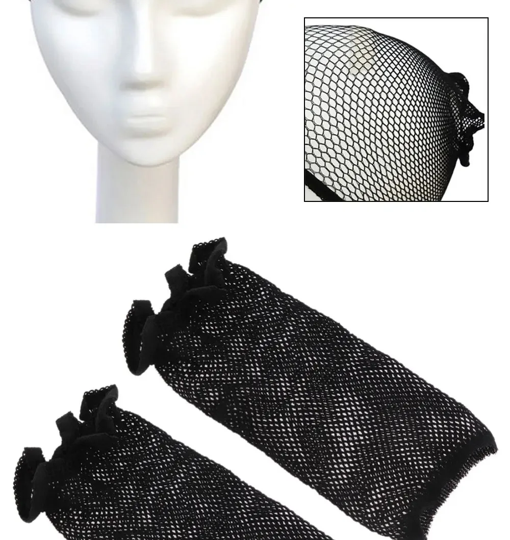 High-Quality Stretchable Elastic Hairnets for Wig Making