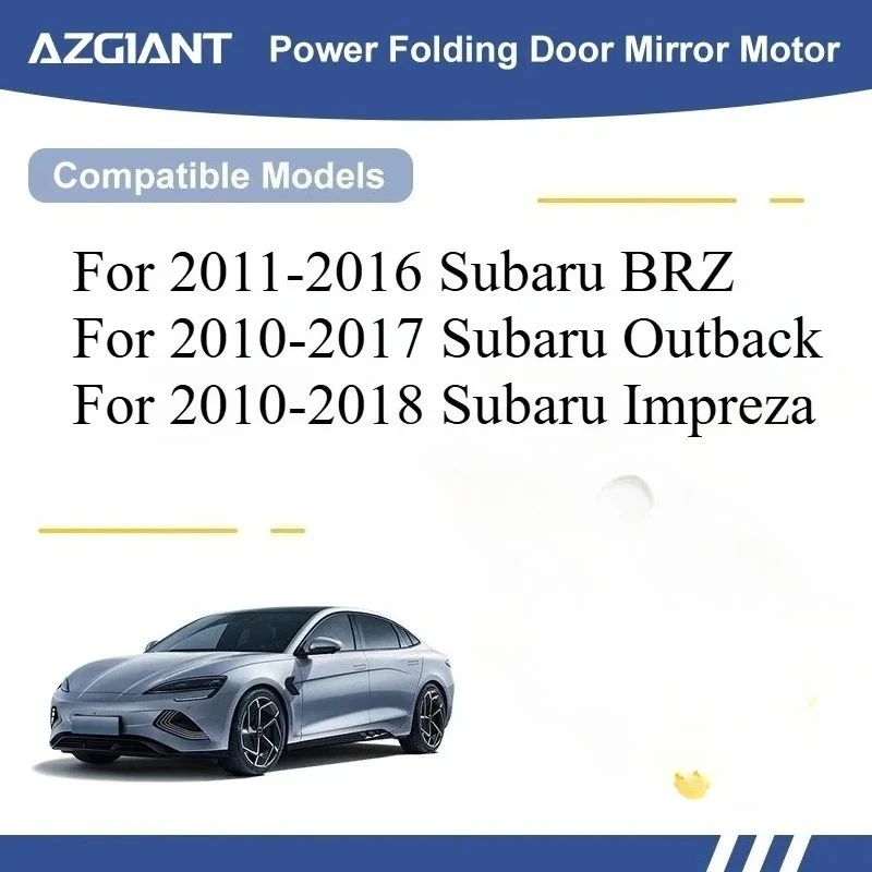 

For Subaru BRZ Outback Impreza 2011-2016 Car Wing Mirror Folding Power Core Motor 12V Replacement High Quality Inner Engine