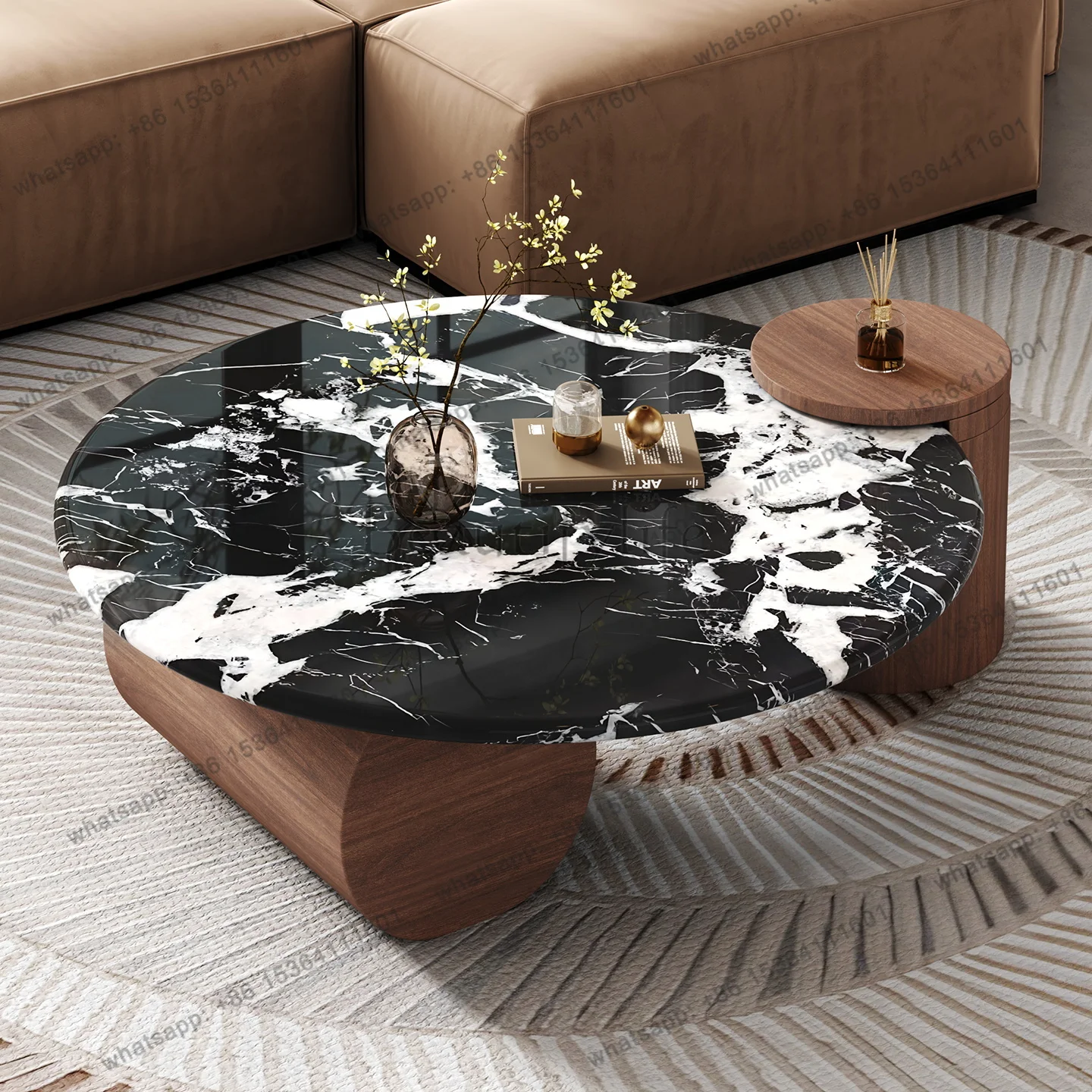 Factory Direct Sales Luxury Unique Side Table Industrial Modern Decoration Writing Coffee Table Dinner Service Mesa Auxiliar Lou