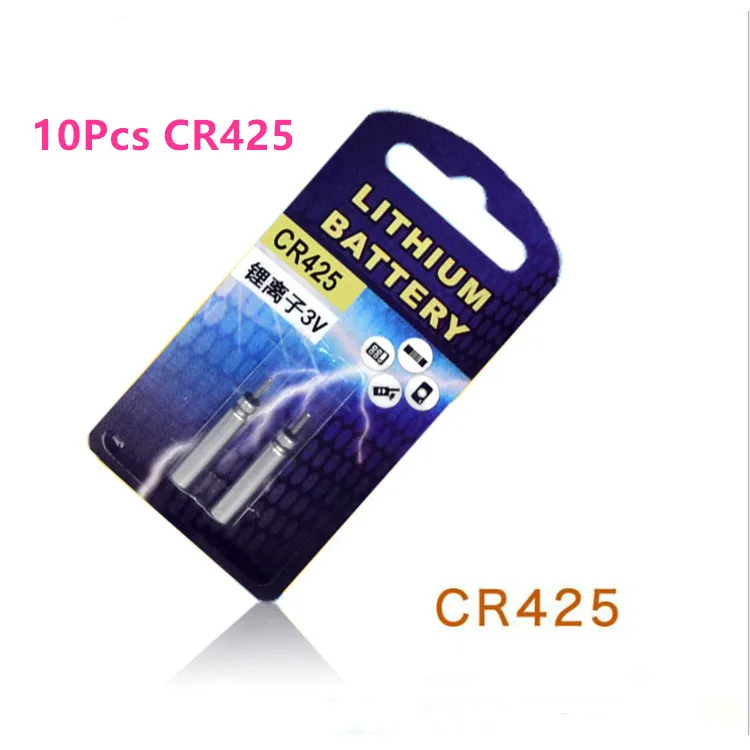 10Pcs CR425 Fishing Float Tools Battery DIY CR311 CR316 CR322 CR425 Luminous Buoy Tools batteries