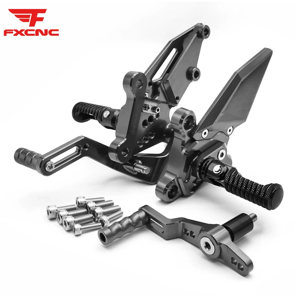 

For Yamaha MT09 V3 2021-2024 Motorcycle Rearset Footrest CNC Aluminum Alloy Footpeg Pedal Foot peg Rear Set