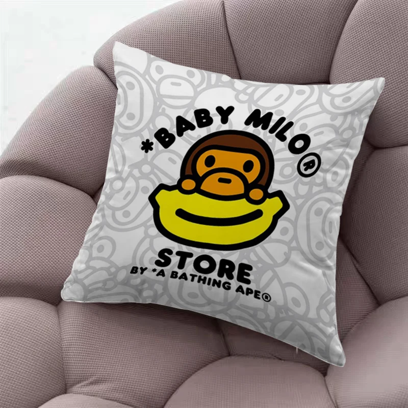 Kawaii Cushion Cover Baby Milo Decorative Pillowcases Pillow Cover Pillow Case Sofa Car Bed Room Decor Dakimakura Wedding Gift