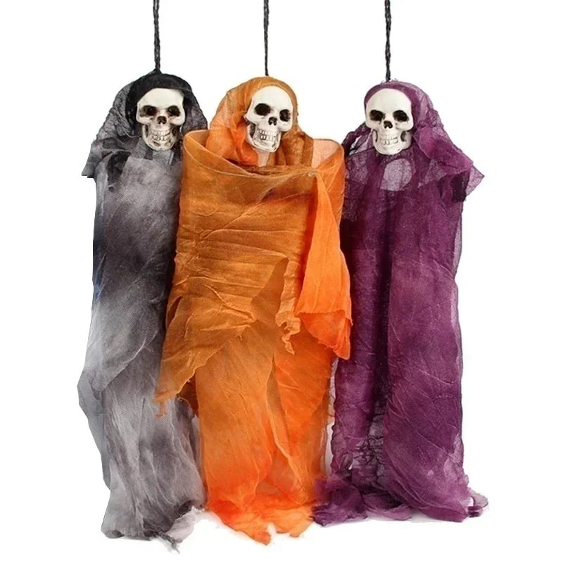 Halloween Schädel Ornamente Spukhaus Puppen knifflige geheime Zimmer Schreck Streich Roman Requisiten Halloween Dekoration