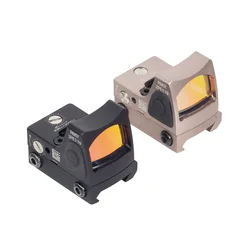 Tactical Mini Metal RM HD Red Dot Sight Scope For Glock 17 Rear Sight Mount Base Airsoft Optics Scope Fit 20mm Rail