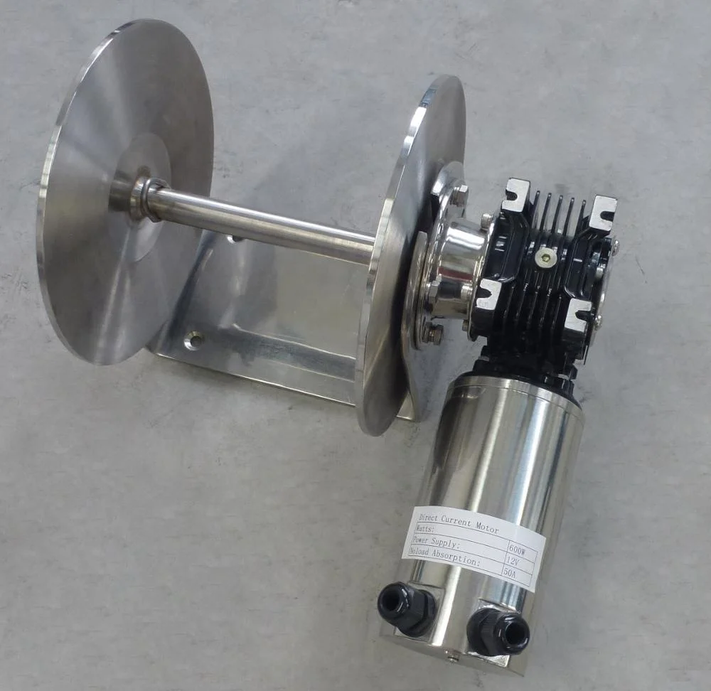 Electric Anchor  Windlass Boat Drum Anchor Winch  Weight 17.5kg 12v/24v Motor 600W