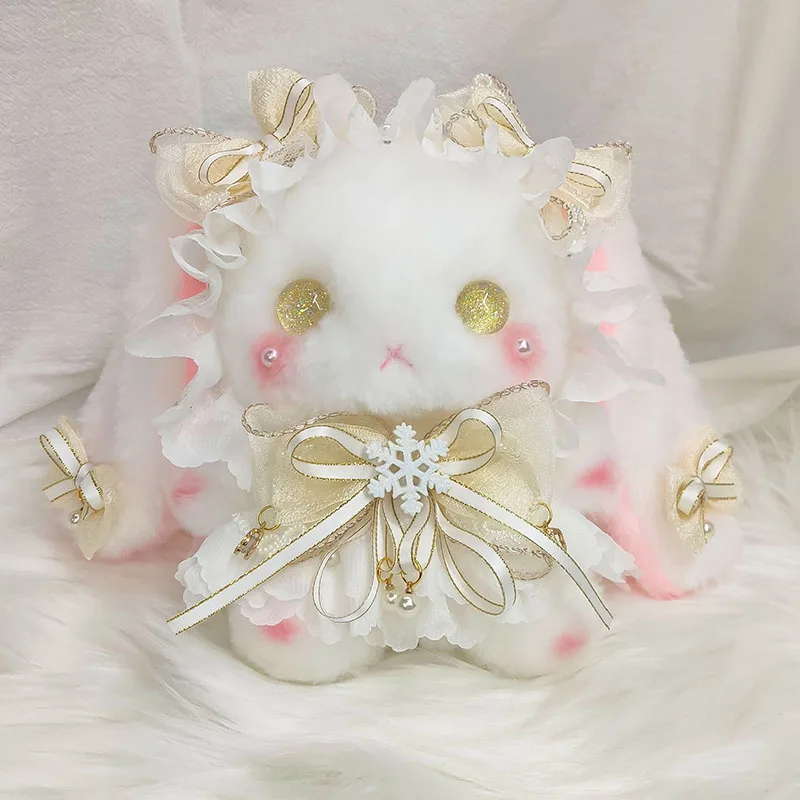 

Handmade Lolita Rabbit Doll and Bag Crossbody Doll Cute Birthday Gift Rabbit Bag