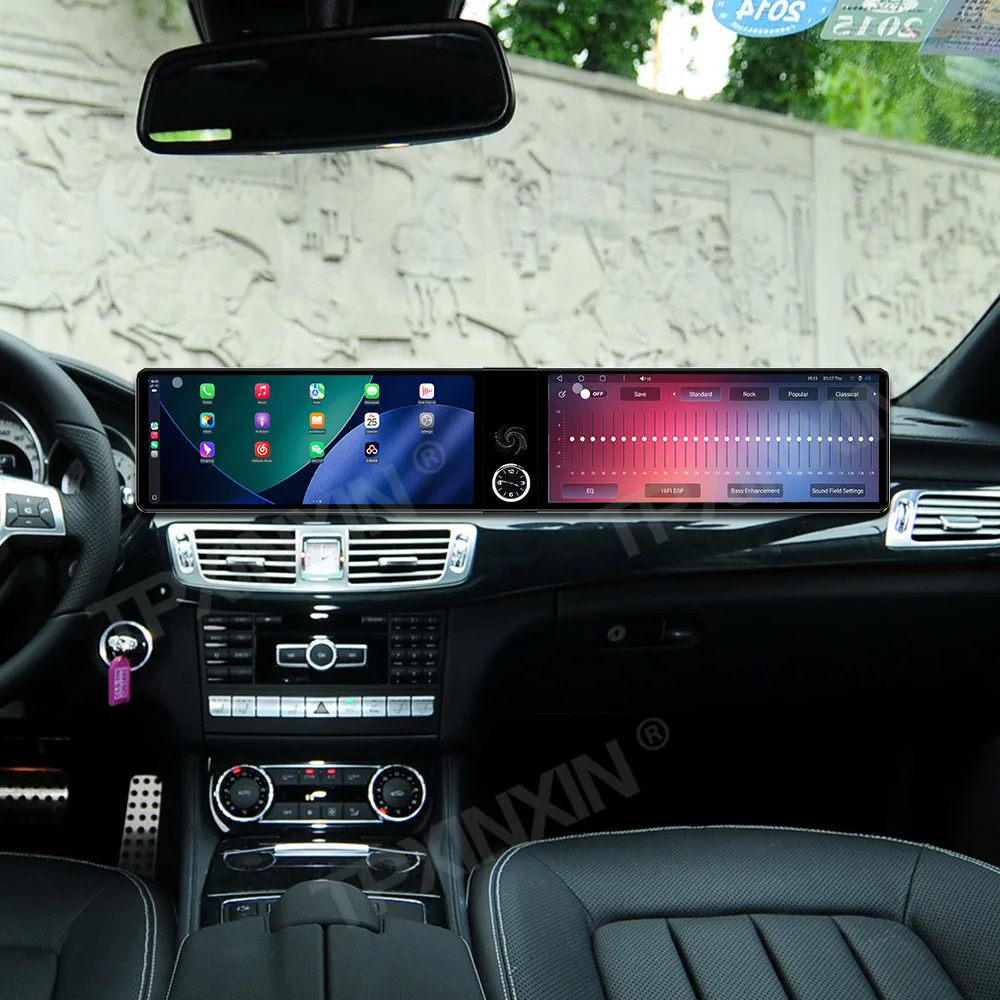 

Автоматический мультимедийный плеер Android 14, для Mercedes Benz CLS 2010-2014, автомобильный радиоприемник Carplay 24,6 дюйма, GPS-навигация, пассажирский головной прибор DSP