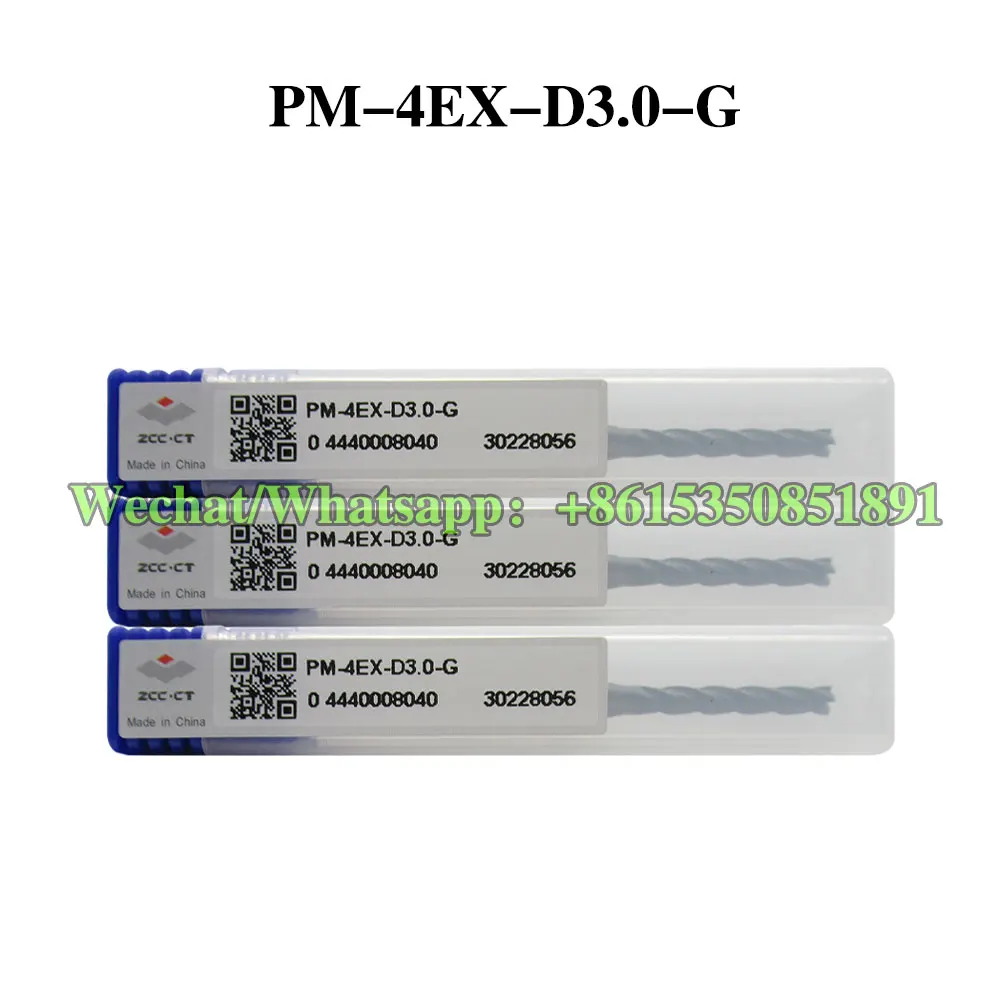 ZCC CT PM-4EX-D3.0-G PM-4EX-D4.0-G PM-4EX-D5.0-G PM-4EX-D6.0-G PM-4EX-D8.0-G PM-4EX-D10.0-G/D12.0-G/D16.0-G/D20.0-G KMG405
