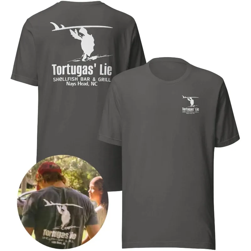 Tortugas' Shellfish Bar & Grill T-Shirt Outer Banks OBX Pogues Tee 2026 Films and Television Graphic T Shirts Cotton Clothes