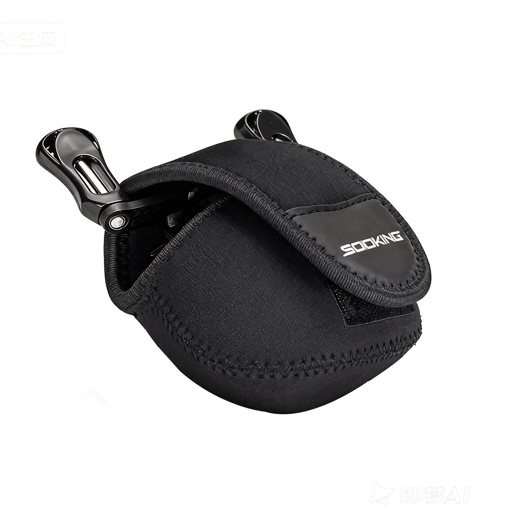 Cylius Angelrollentasche, Baitcasting-Rollentasche, Angelzubehör, Rollentasche, Schutzhülle, Paket im Freien – Detail 3