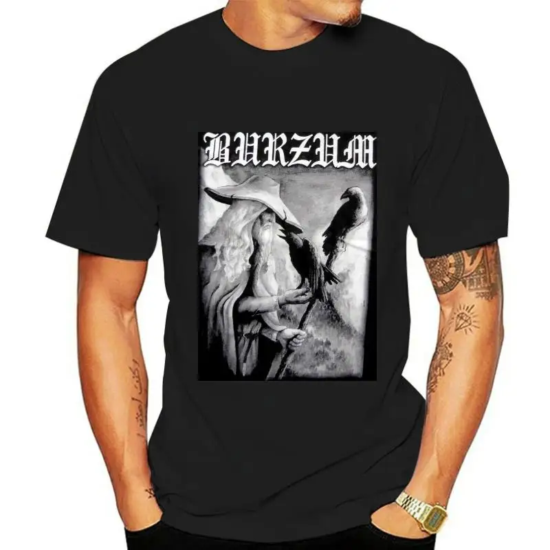 

1BURZUM T-Shirt Dark Funeral Darkthrone Mayhem Emperor Bathory Filosofem Aske Shirts For Men