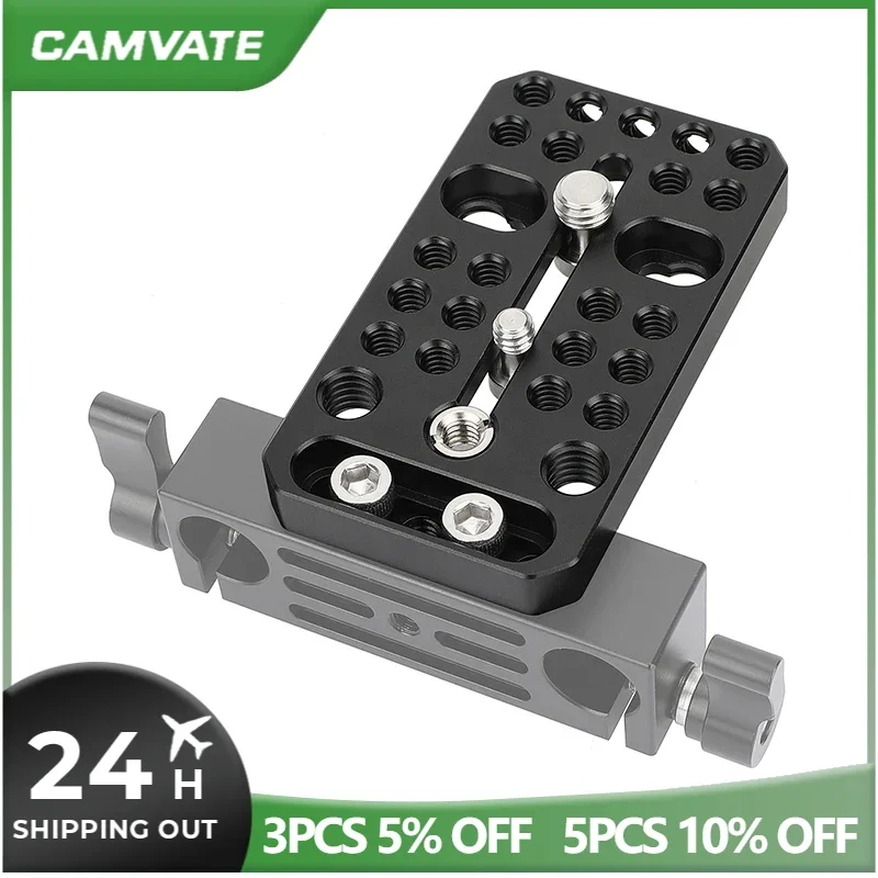 CAMVATE Multipurpose Cheese Plate Camera Baseplate with 1/4