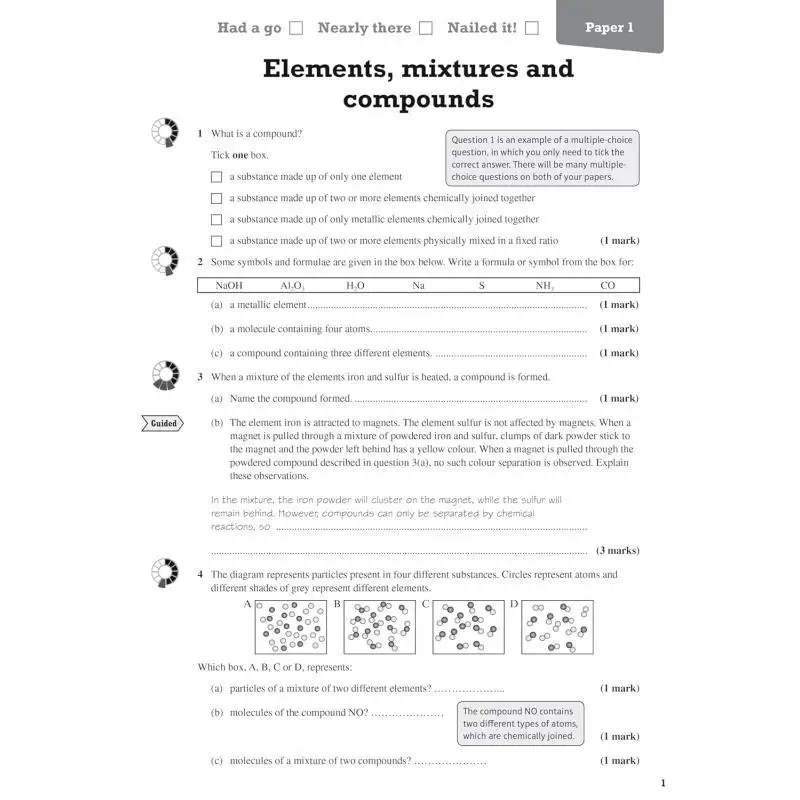 بيرسون مراجعة AQA GCSE الكيمياء أعلى مراجعة المصنف لعام 2025 و2026 امتحانات نورا هنري بيرسون التعليم 9781292131269 #3