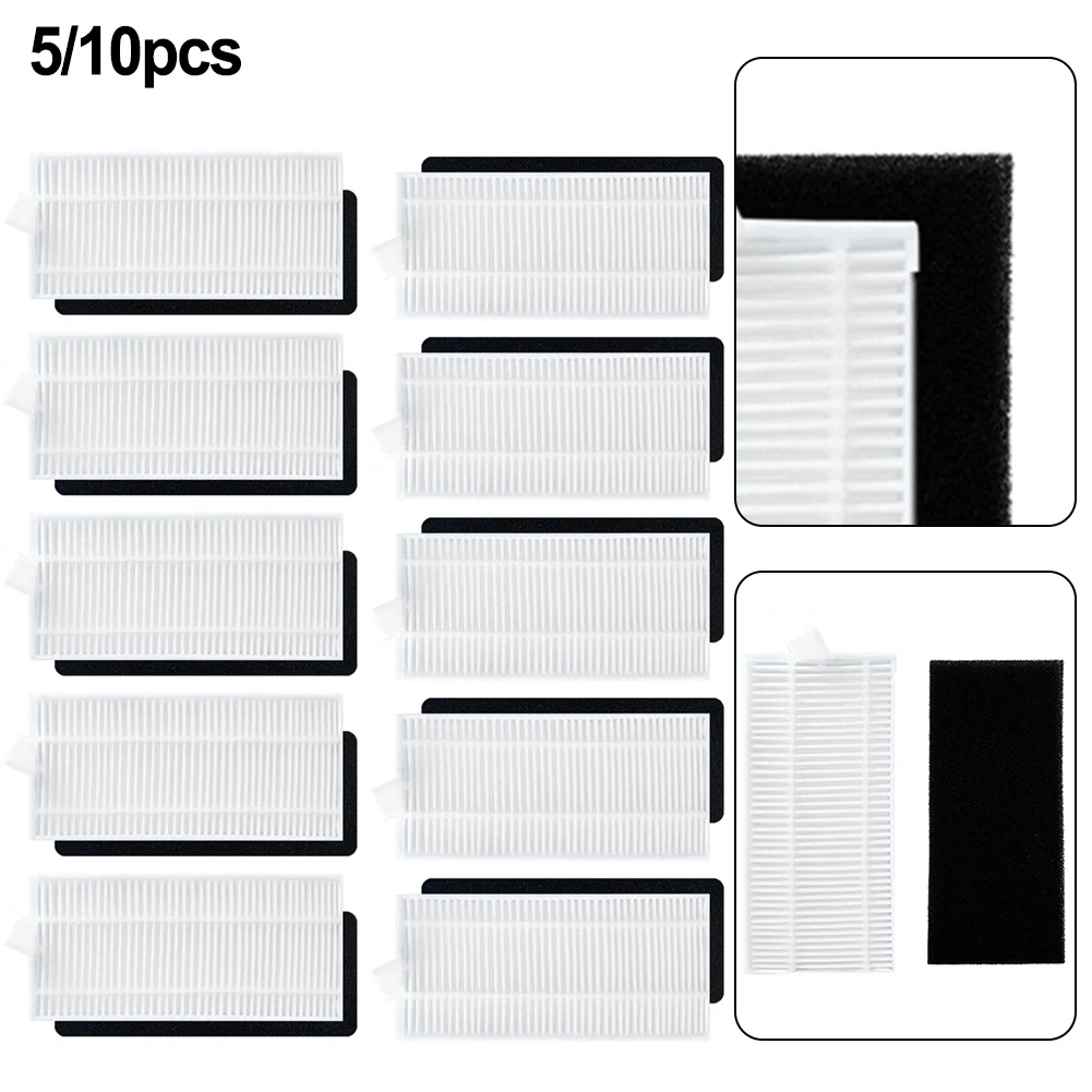 Maximiza la eficiencia de limpieza con filtros de repuesto para RoboVac L35, HybridL35, paquete híbrido de 5/10