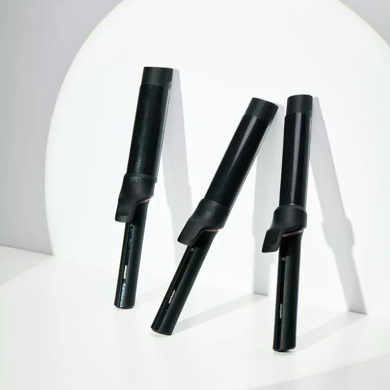 Curling iron hair straightener, anti-scalding and long-lasting setting, large roll air bangs, hair stylist adjustable
