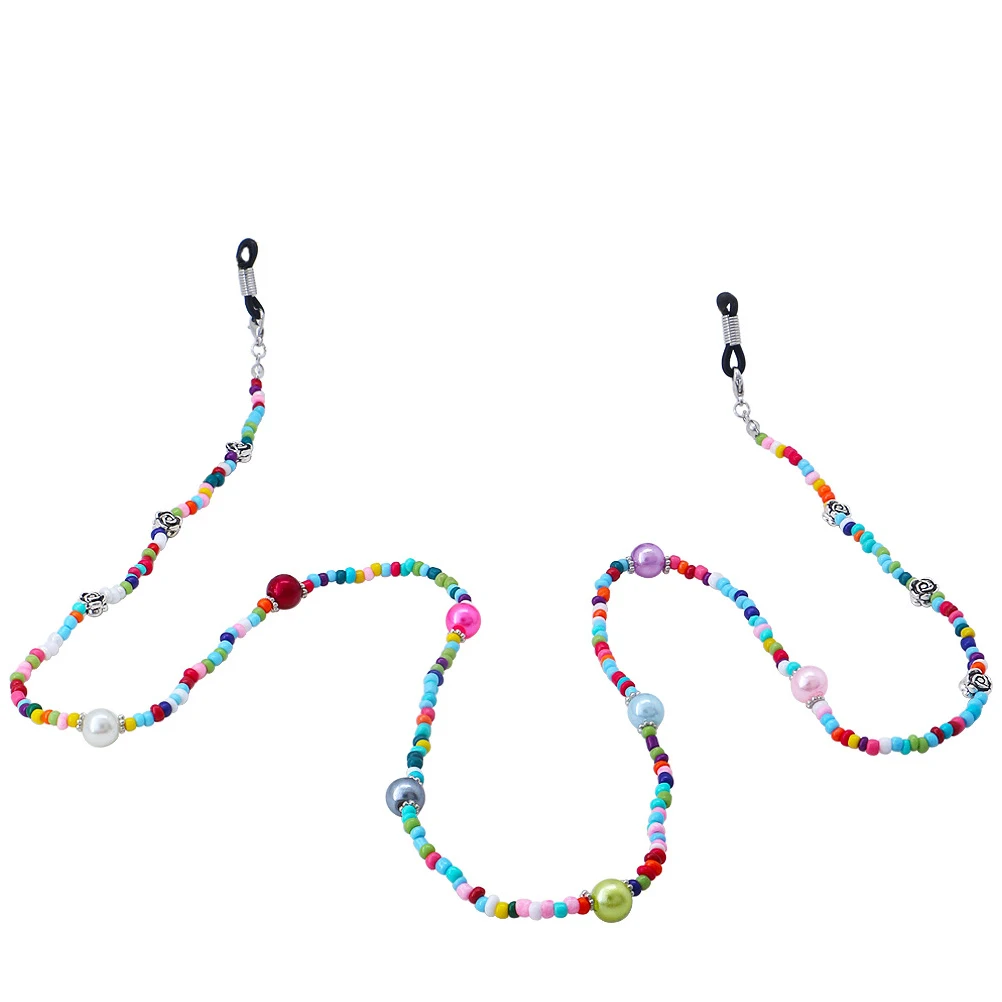 

Anti Lost Eyeglass Lanyard Glasses Straps Durable Safe Material Wear Tear Resistance Portable Non Slip Compact Creative Design