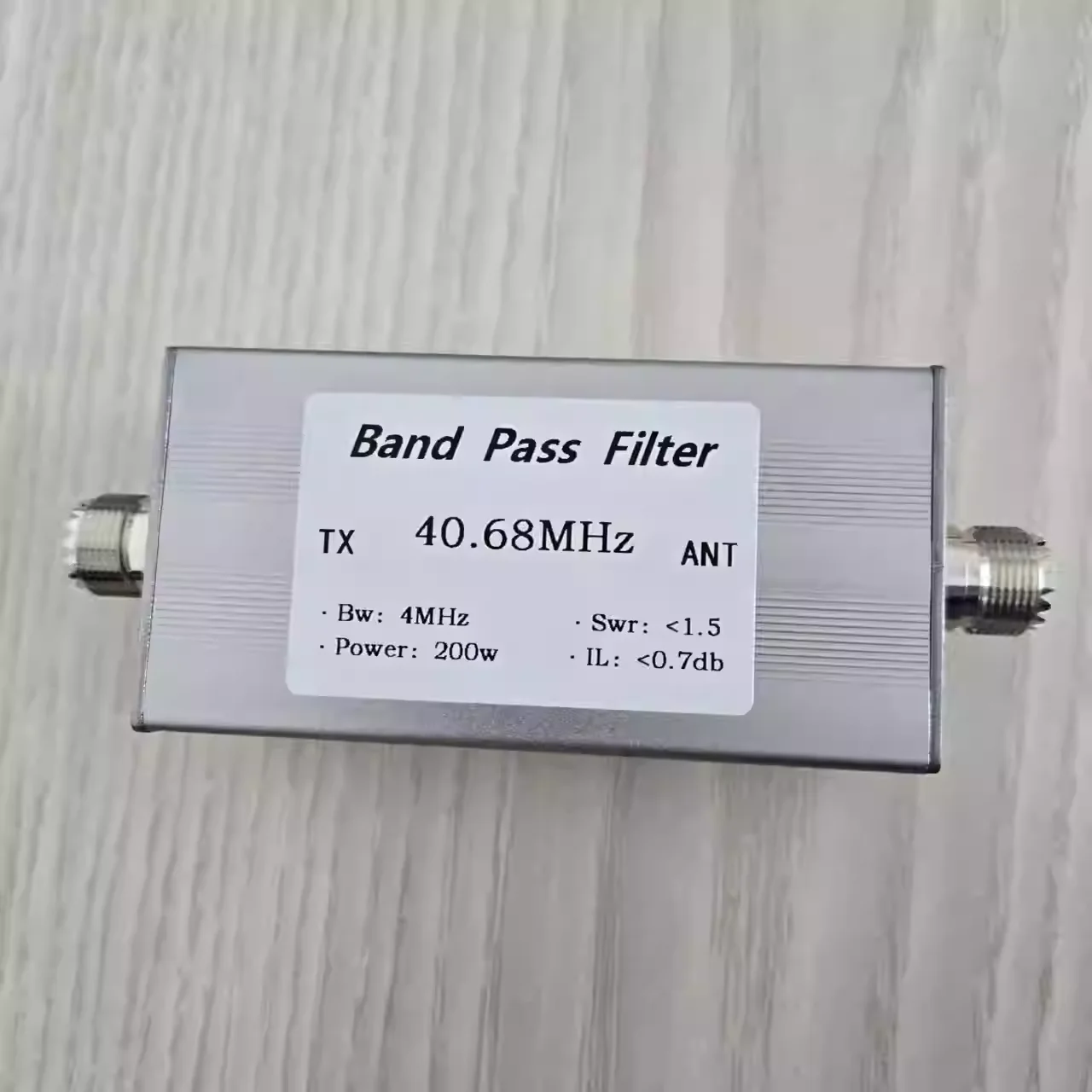40.68Mhz Bandpass F…