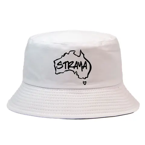 Fashion Straya Letter Australia Map Print Summer Bucket Hat Women Men Aussie Pride Sun Beach Hat Girls Boys Casual Panama Hats